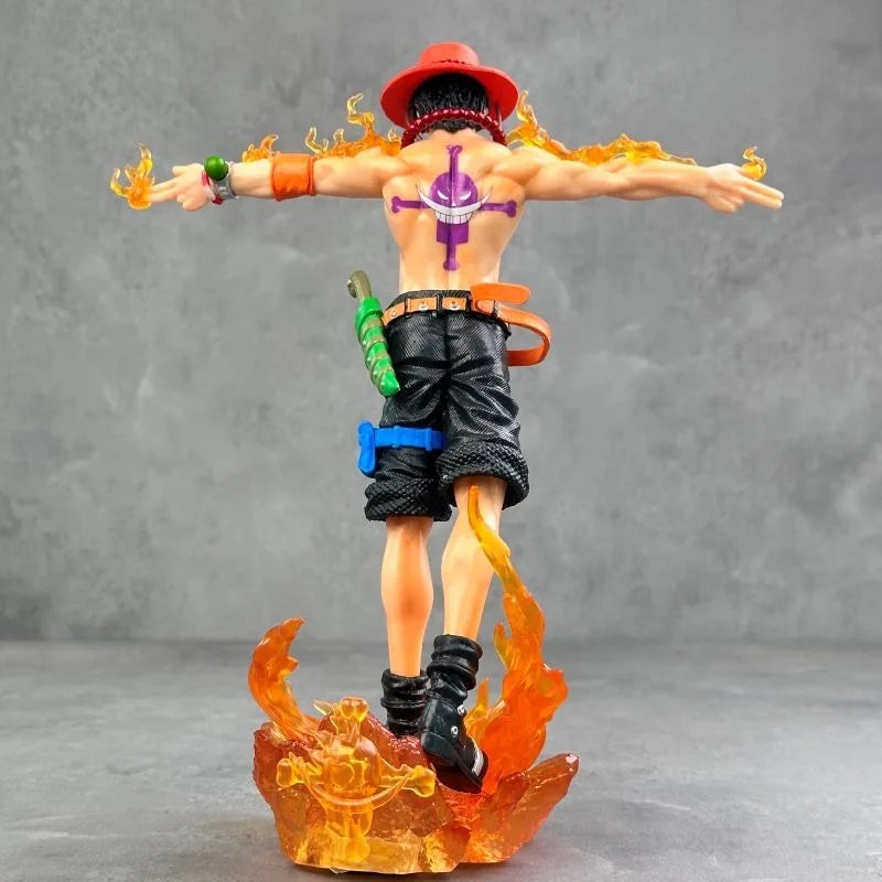 Portgas D. Ace 28cm Light-Up Figure | One Piece GK Statue Collectible Figures - The Eezee Shop