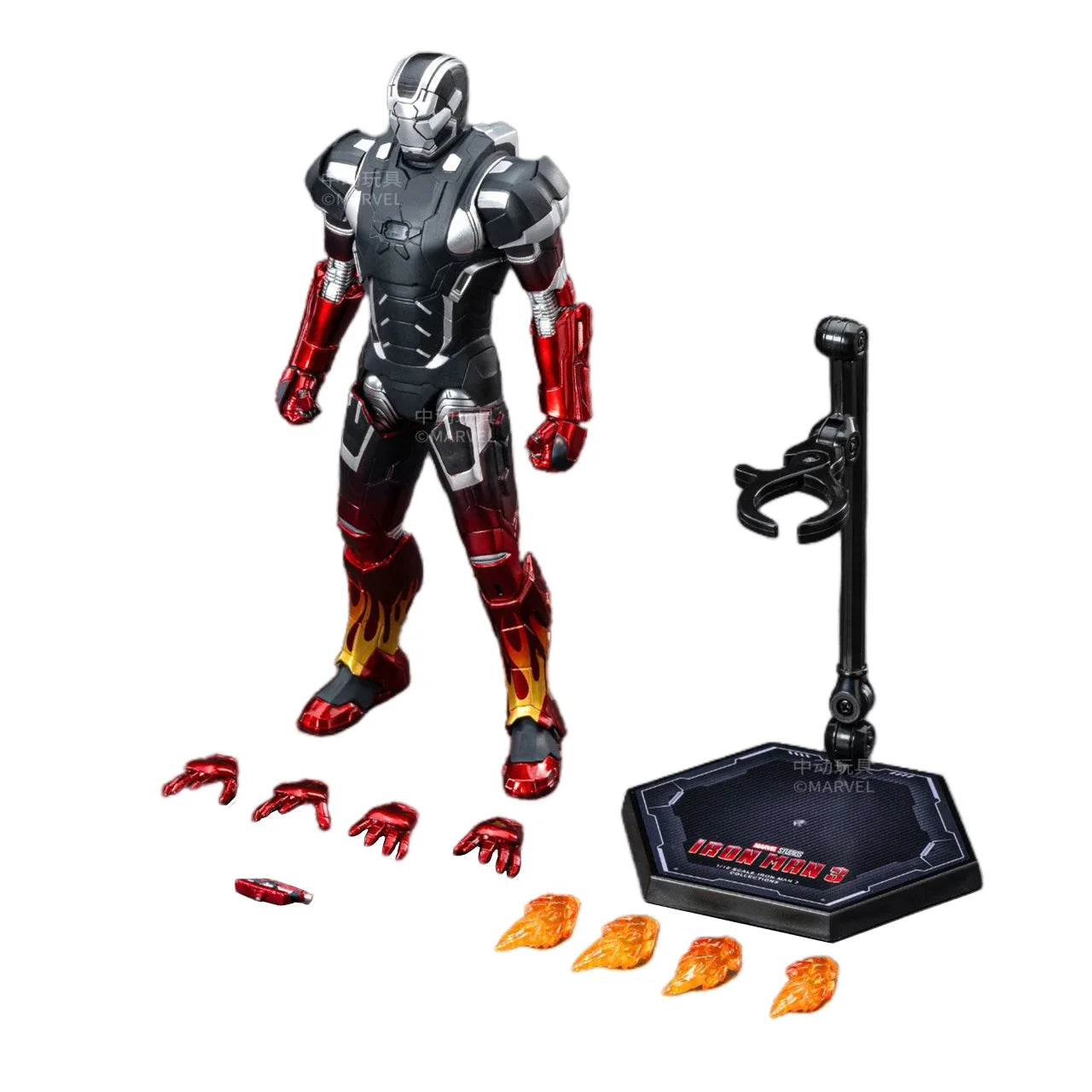 Iron Man Mark 35 Red Snapper Figure | Tony Stark Collectible Collectible Figures - The Eezee Shop