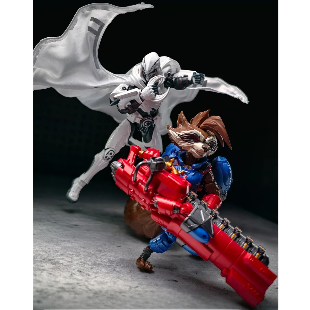 Marvel Rivals Rocket Raccoon & Moon Knight Building Blocks Building Block Sets - The Eezee Shop