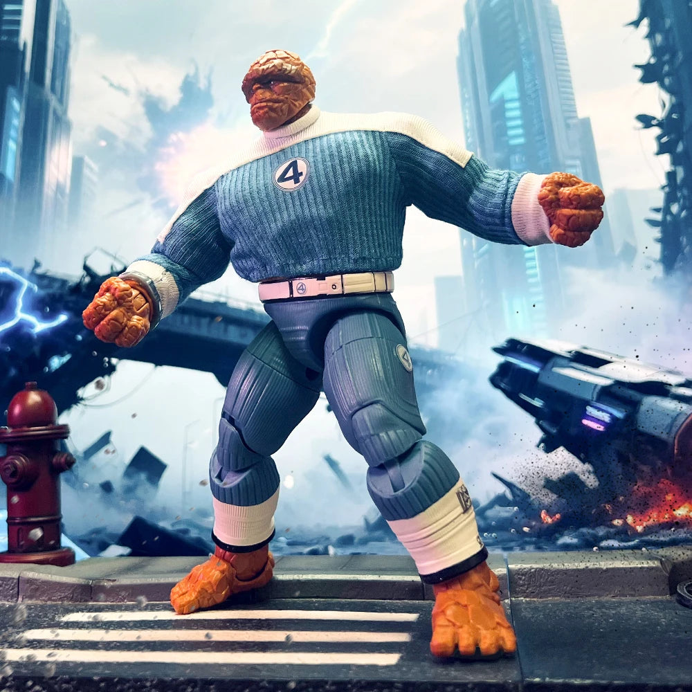 The Thing Knit Outfit | 6" Action Figure Clothing Set Figure Accessories - The Eezee Shop