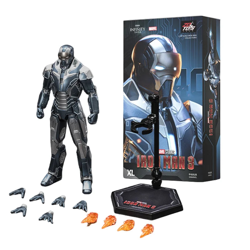 Iron Man Mark 35 Red Snapper Figure | Tony Stark Collectible Collectible Figures - The Eezee Shop