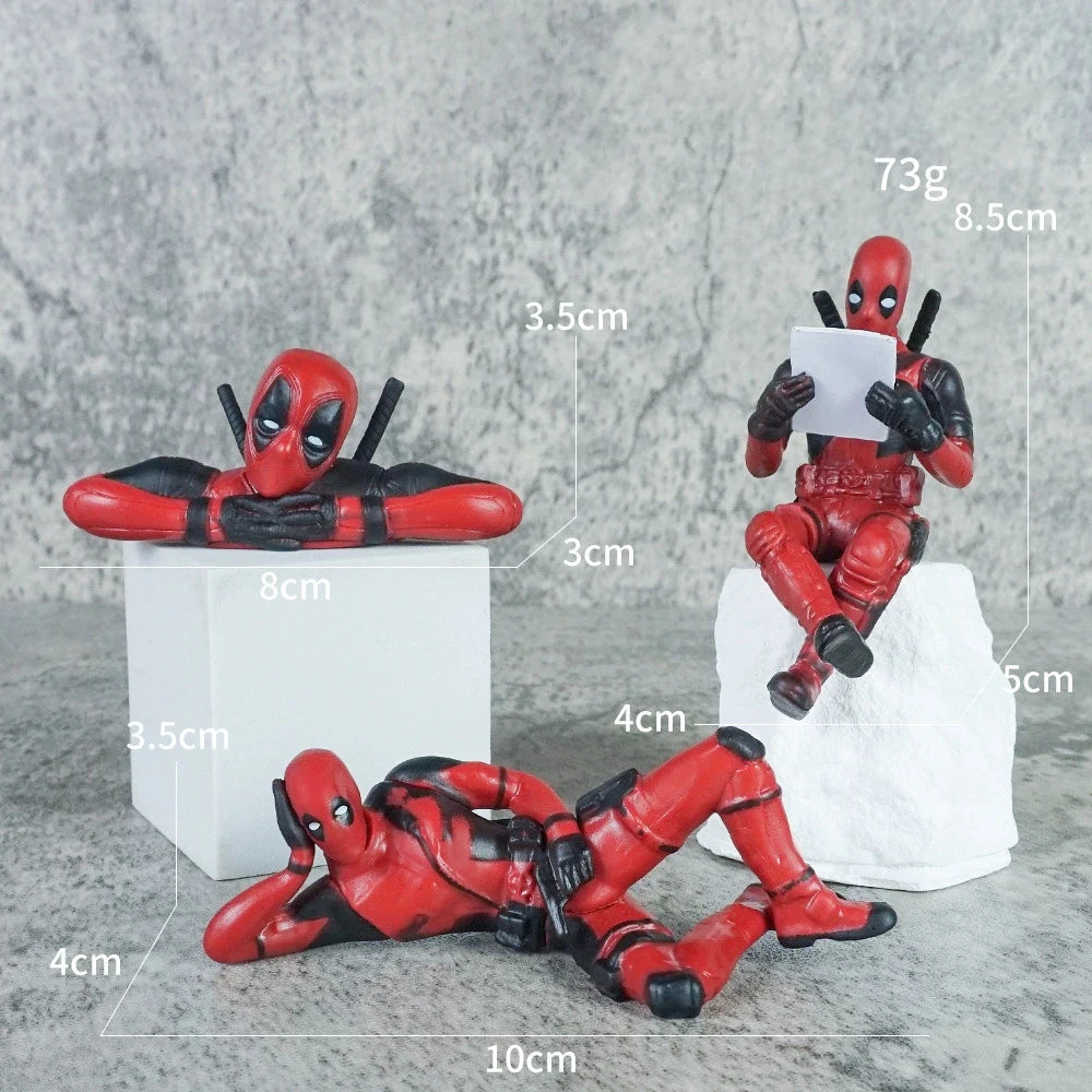Sitting Deadpool Car Figure | Mini Interior Pendant Decor Car Accessories - The Eezee Shop