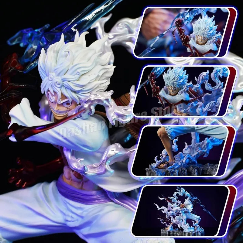Gear 5 Nika Luffy Light-Up Figure | One Piece GK Statue Collectible Figures - The Eezee Shop