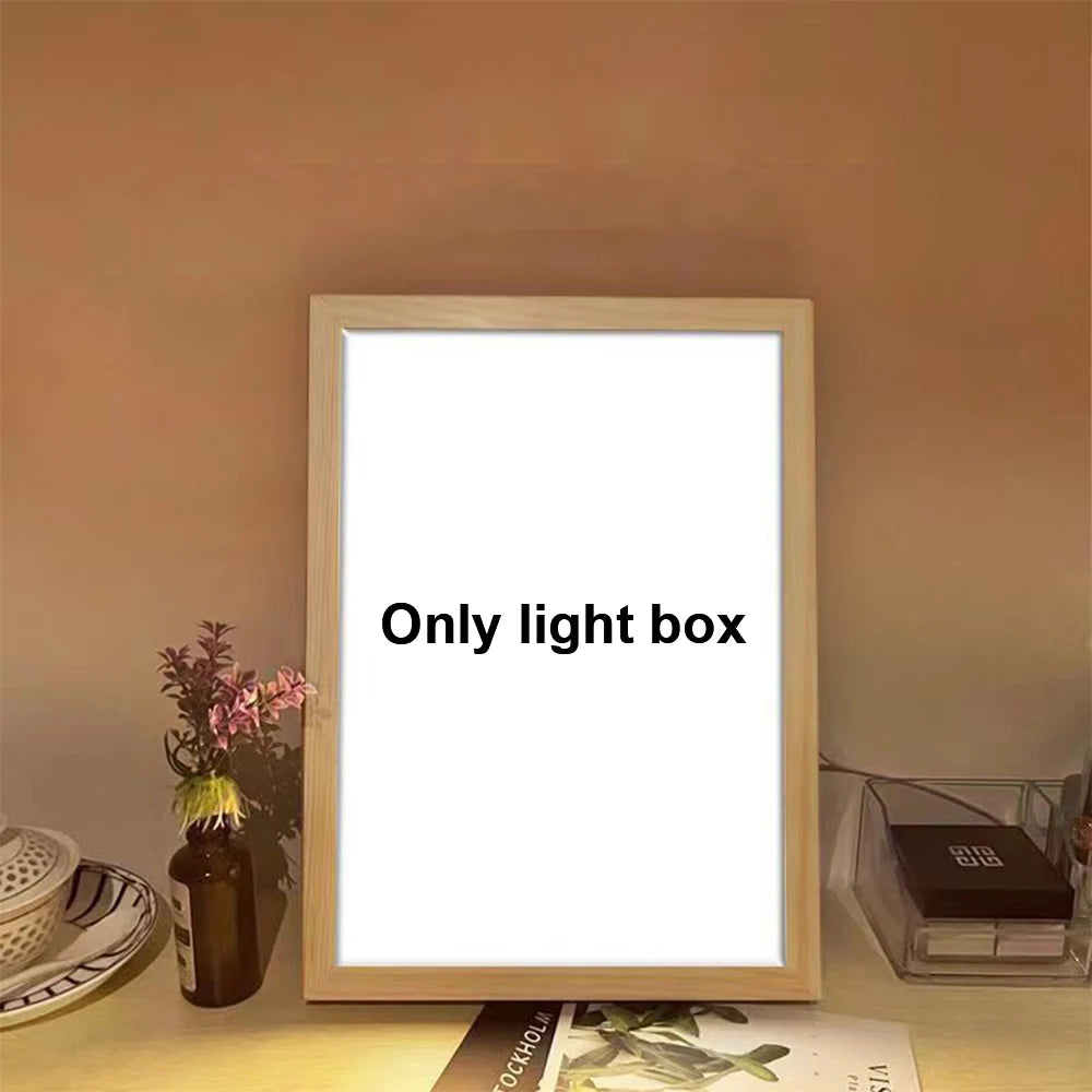 Naruto Light Painting LED Frame | Anime Night Light Wall Decor Lamps & Night Lights - The Eezee Shop