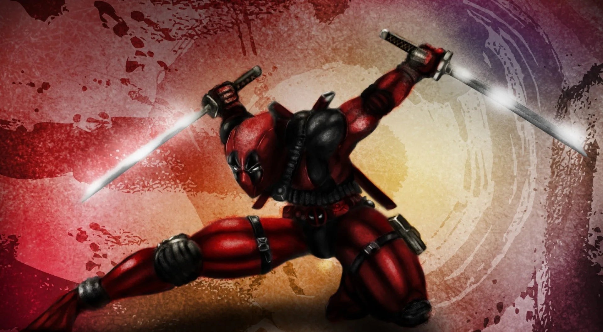 Deadpool Katana 61cm | Safe PU Cosplay Ninja Sword Cosplay Props - The Eezee Shop