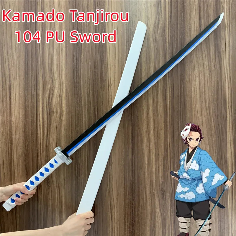 Inosuke Sword 104cm | Demon Slayer PU Cosplay Blade Cosplay Props - The Eezee Shop