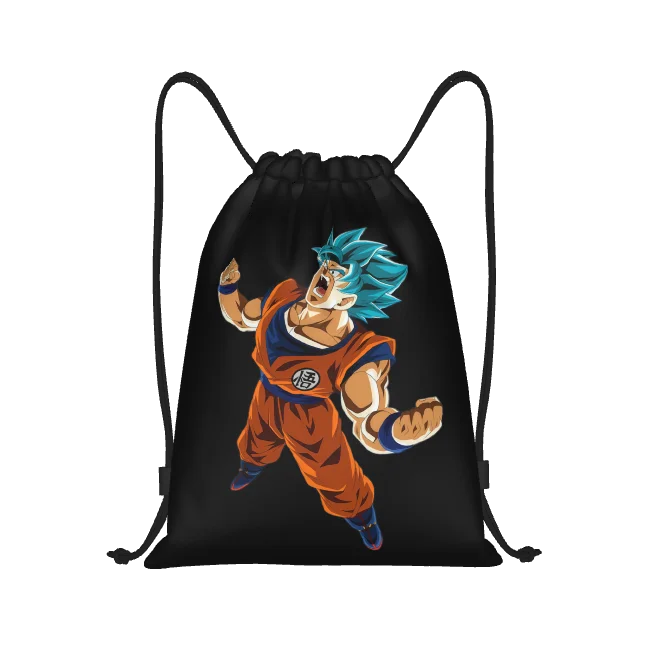 Dragon Ball Drawstring Bag | Waterproof Goku & Vegeta Gym Sack Bags - The Eezee Shop