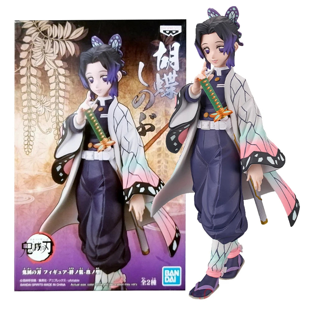 Nezuko & Shinobu Standing Figure | Demon Slayer 15cm Collectible Collectible Figures - The Eezee Shop