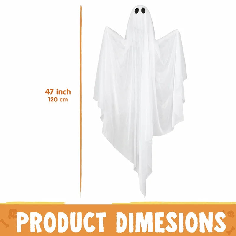 Luminous Hanging Ghost String Lights | Outdoor Halloween Decor Halloween Lights - The Eezee Shop