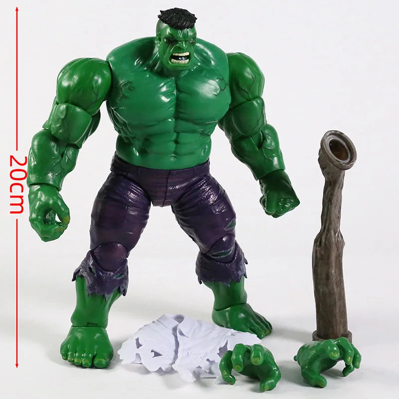 Hulk Retro 8" Action Figure | Movable Marvel Collectible Collectible Figures - The Eezee Shop