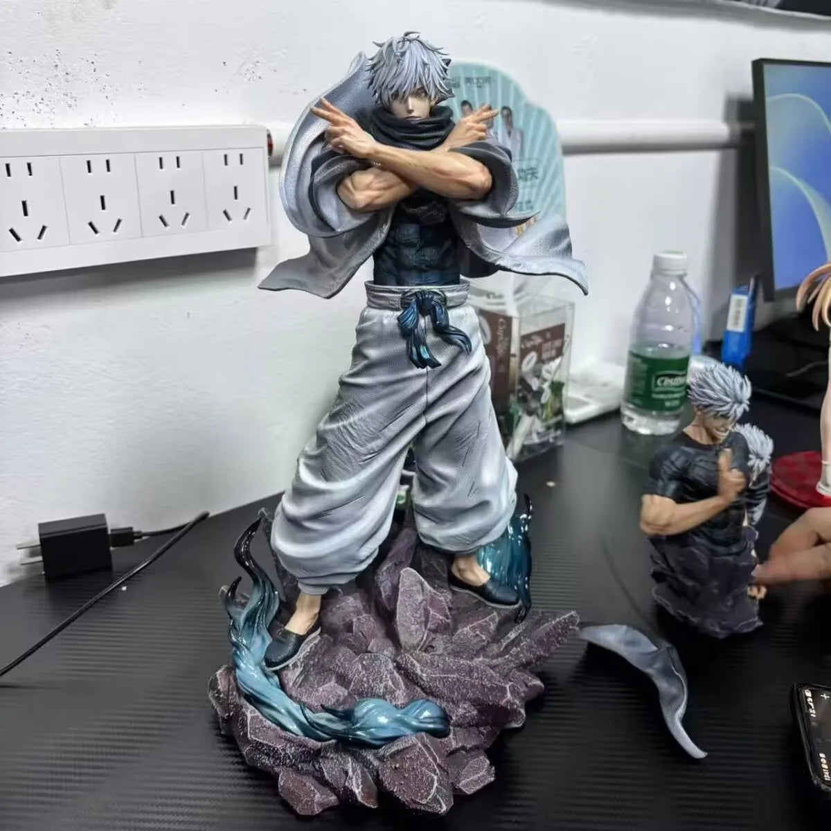 Satoru Gojo Three-Head Statue | Jujutsu Kaisen PVC Figure Collectible Figures - The Eezee Shop