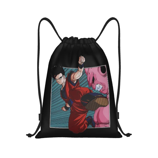 Dragon Ball Drawstring Bag | Waterproof Goku & Vegeta Gym Sack Bags - The Eezee Shop