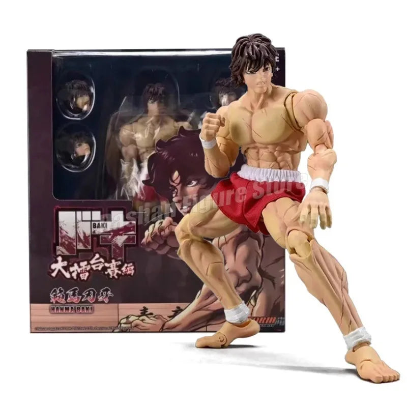 Yujiro Hanma Action Figure | Baki Son of Ogre PVC Statue Collectible Figures - The Eezee Shop