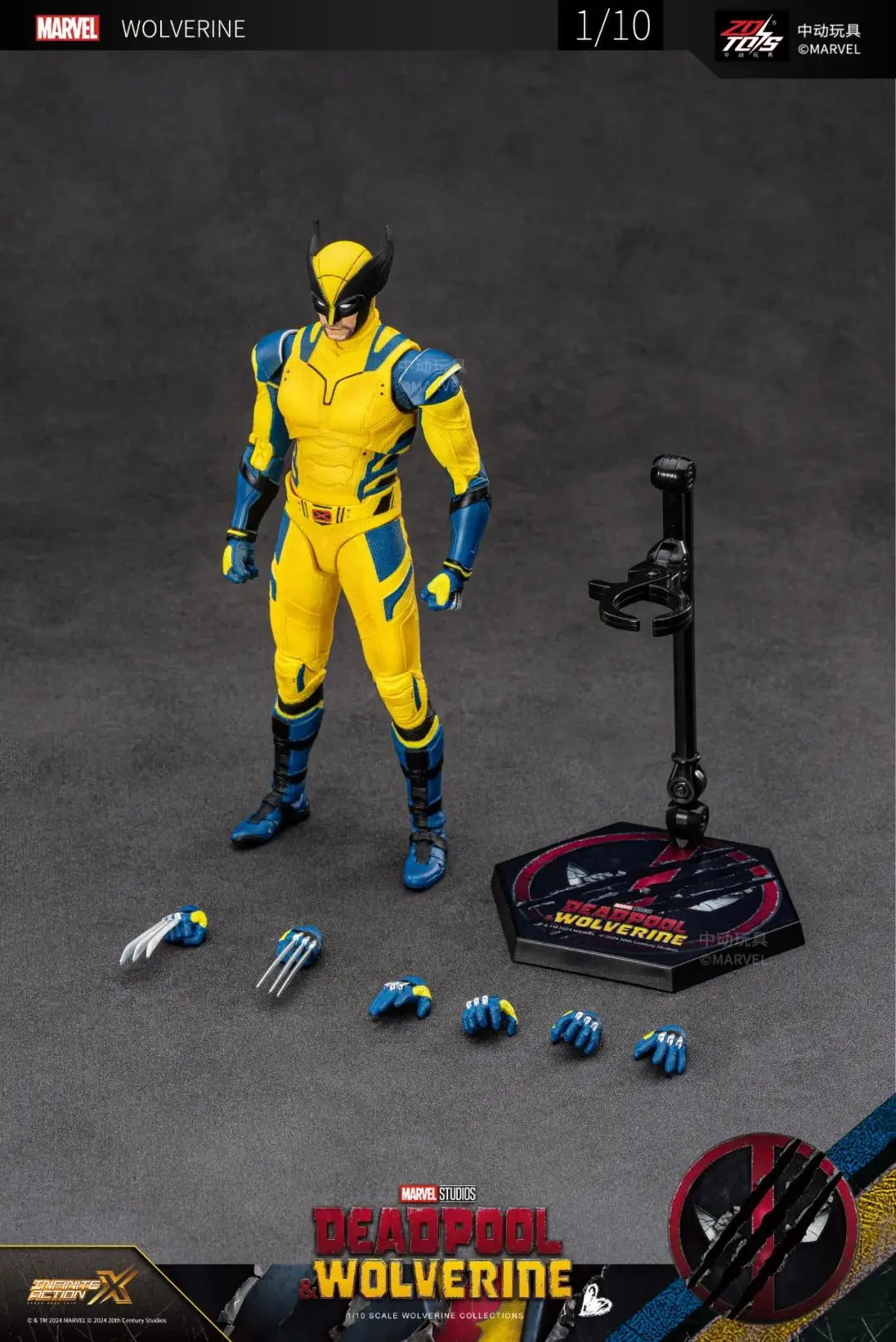 Deadpool & Wolverine 1/10 Figure Series | X-Men Collectible Collectible Figures - The Eezee Shop