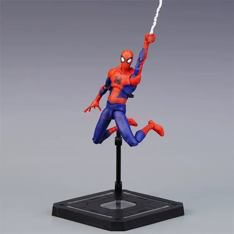 Spider-Verse Miles Morales Figure | PVC Collectible Statue Collectible Figures - The Eezee Shop