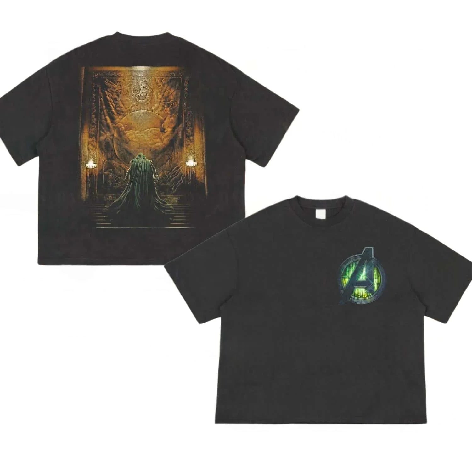 Doctor Doom Doomsday Oversized T-Shirt | Unisex Cotton Streetwear Graphic Tees - The Eezee Shop