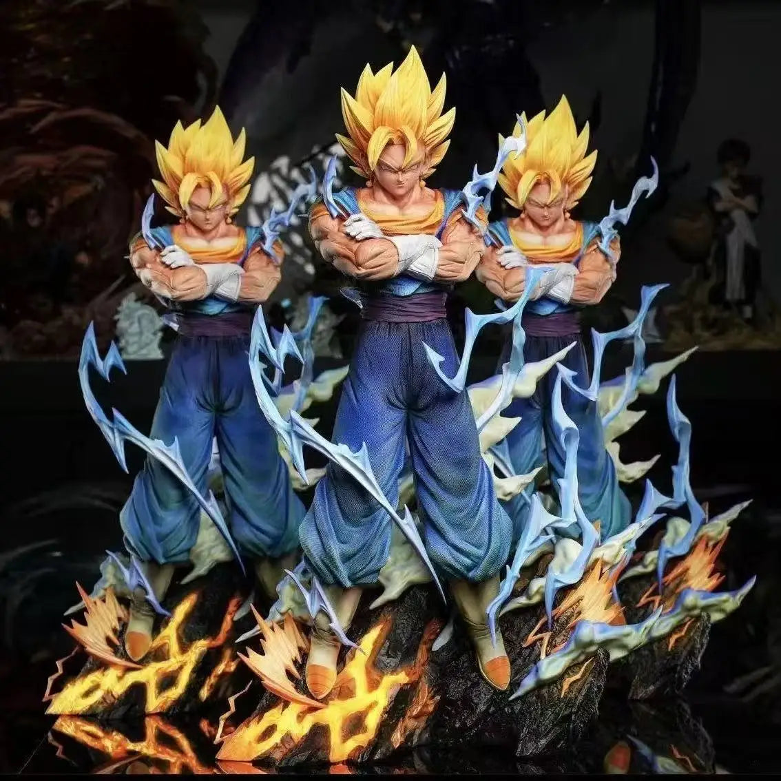 Vegito Super Saiyan 34cm Figure | Dragon Ball Z Statue Collectible Figures - The Eezee Shop