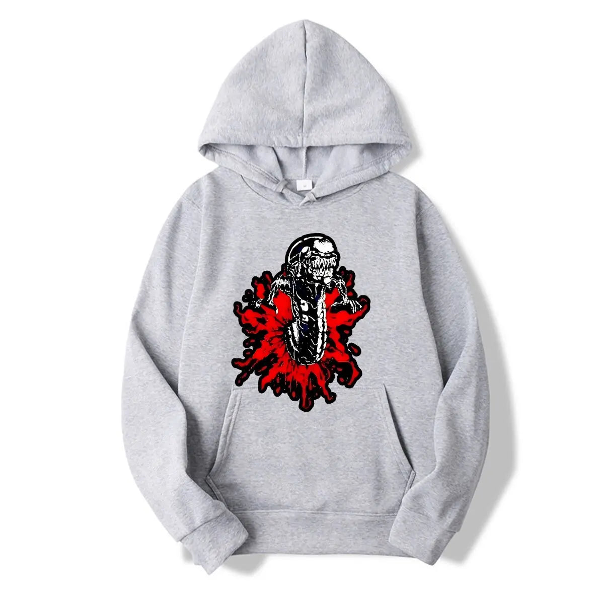 Alien Chestburster Hoodie | Men's Xenomorph Horror Pullover Hoodies & Sweatshirts - The Eezee Shop