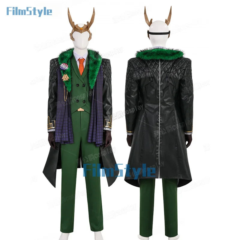 Loki Battle Suit Cosplay Costume | Men's Marvel Rivals Outfit Cosplay Costumes - The Eezee Shop