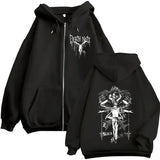 Death Note Ryuk & Light Zip Hoodie | Unisex Anime Sweatshirt Hoodies & Sweatshirts - The Eezee Shop