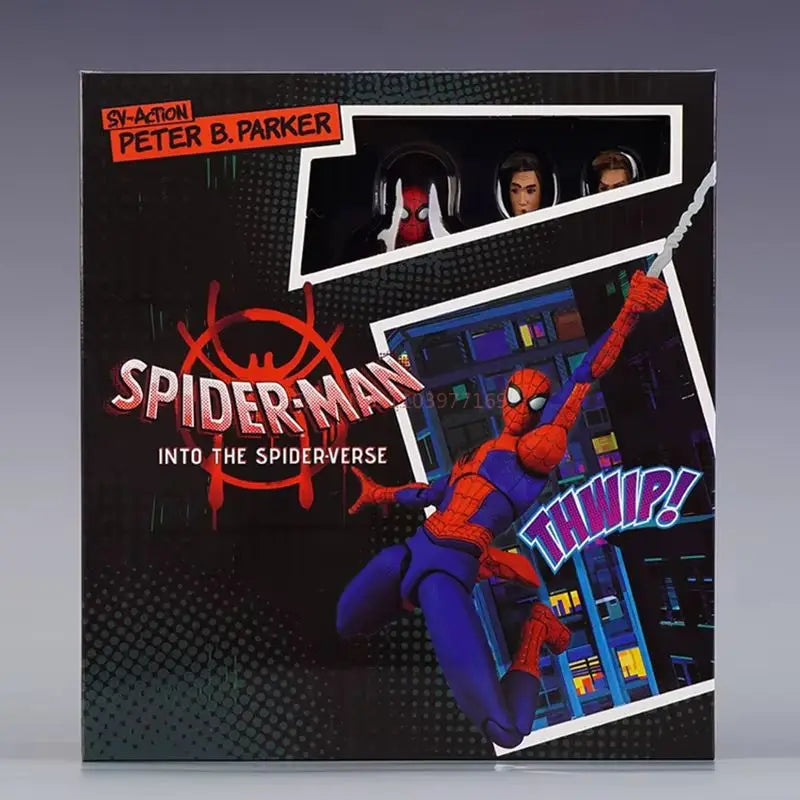 Spider-Verse Miles Morales Figure | PVC Collectible Statue Collectible Figures - The Eezee Shop