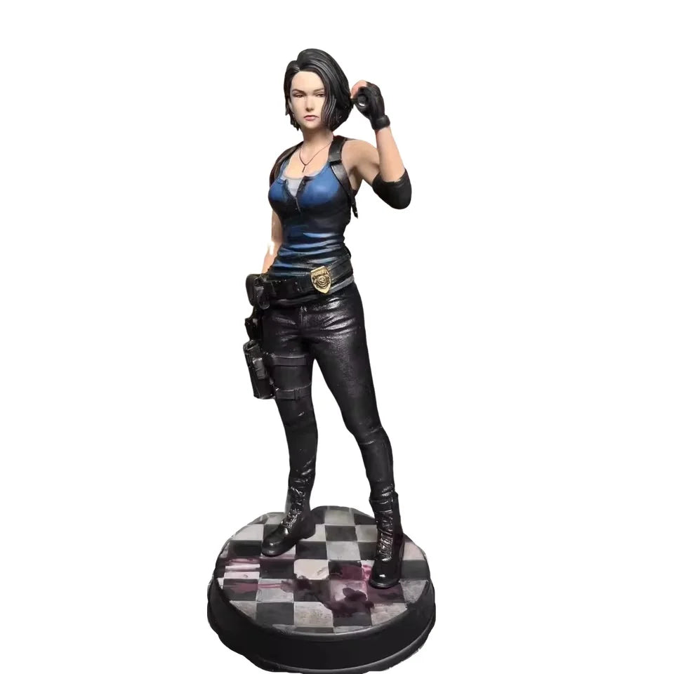 Jill Valentine & Leon Kennedy Figures | Resident Evil Statue Collectible Figures - The Eezee Shop