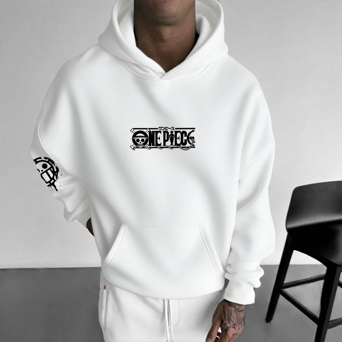 Tony Tony Chopper Graphic Hoodie | One Piece Pullover Hoodies & Sweatshirts - The Eezee Shop
