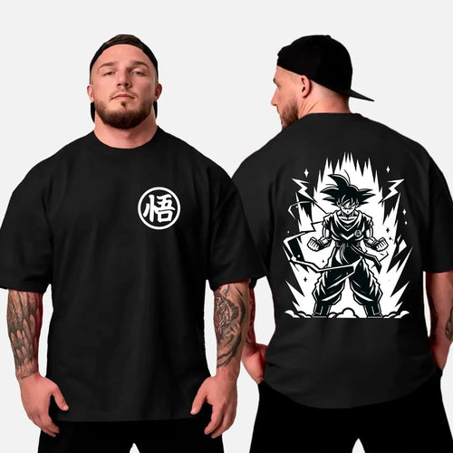 Dragon Ball Japan Animation Summer T-Shirt Leisure Sports Street Fitness Loose Comfortable Cotton Short Sleeves Men Women Top Anime Tshirts - The Eezee Shop