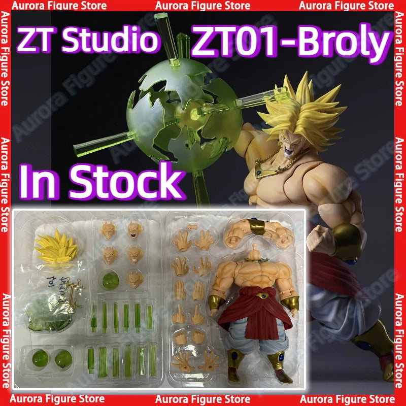 Super Saiyan 3 Broly Action Figure | Dragon Ball Z Collectible Collectible Figures - The Eezee Shop