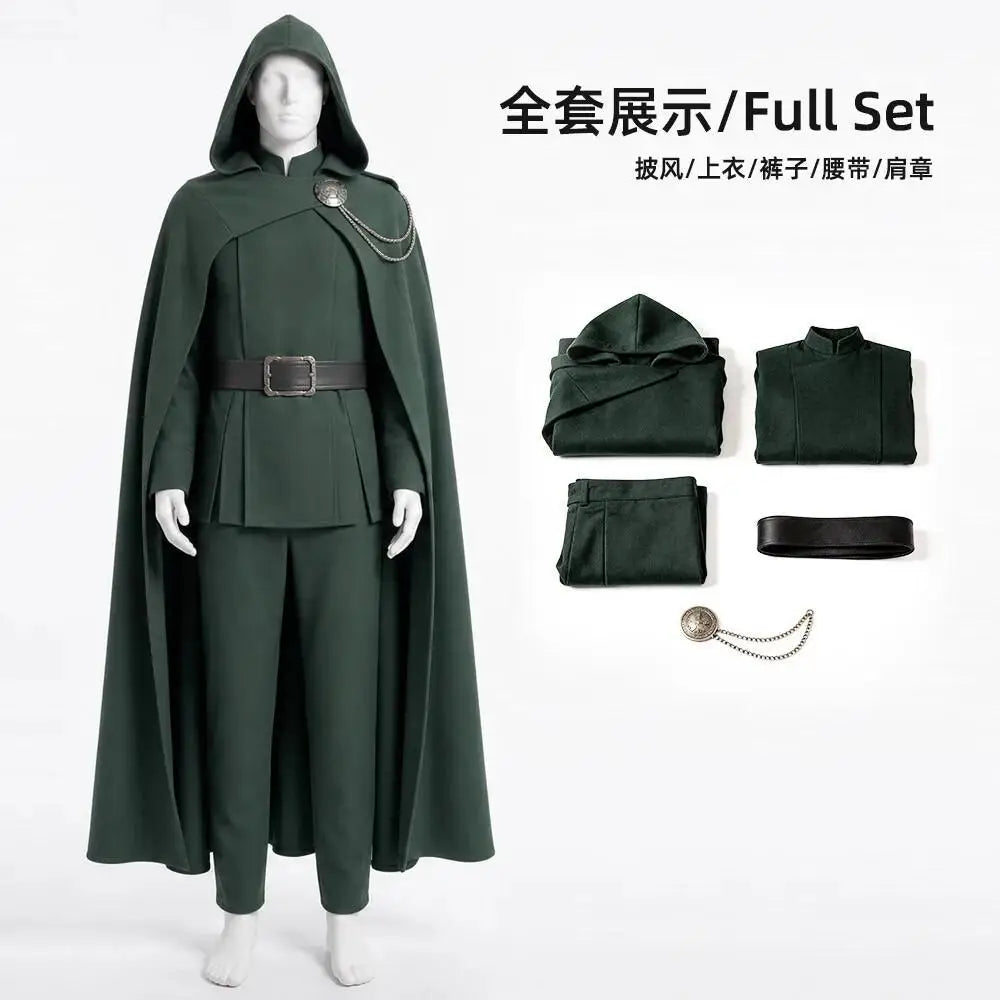 Doctor Doom Classic Villain Costume | Hooded Cape, Belt & Armor Cosplay Costumes - The Eezee Shop