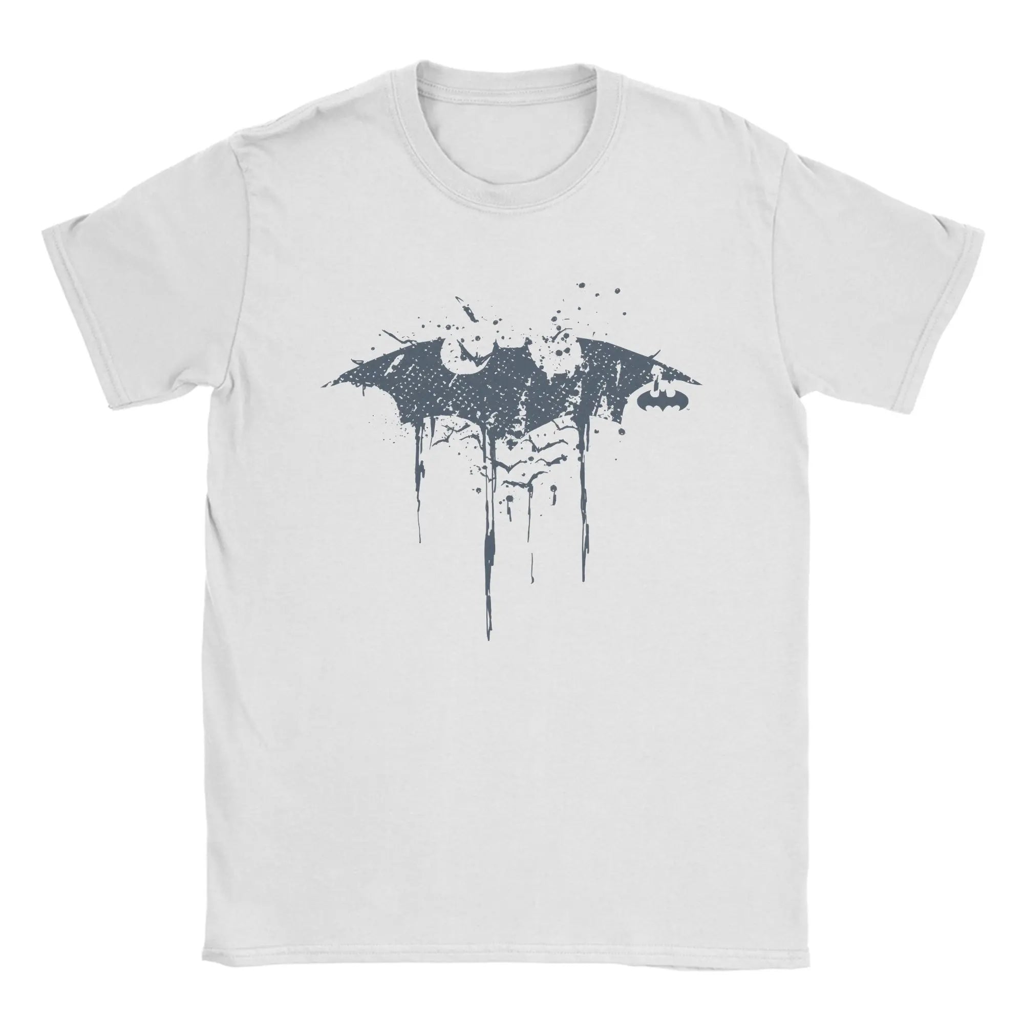 Bat Hero Cotton T-Shirt | Men's Aesthetic Graphic Tee Graphic Tees - The Eezee Shop