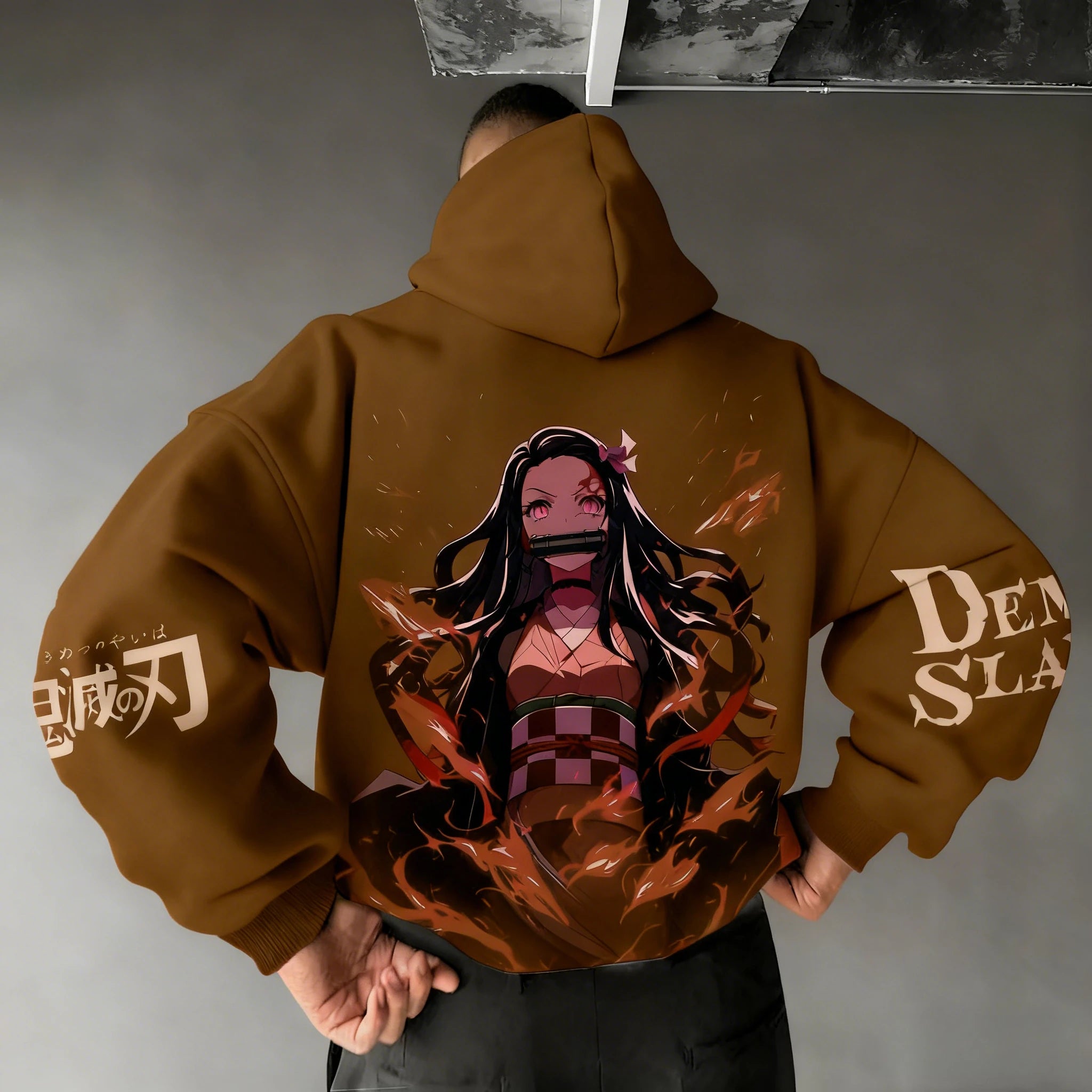Nezuko Kamado Hoodie | Demon Slayer Parent-Child Sweatshirt Hoodies & Sweatshirts - The Eezee Shop