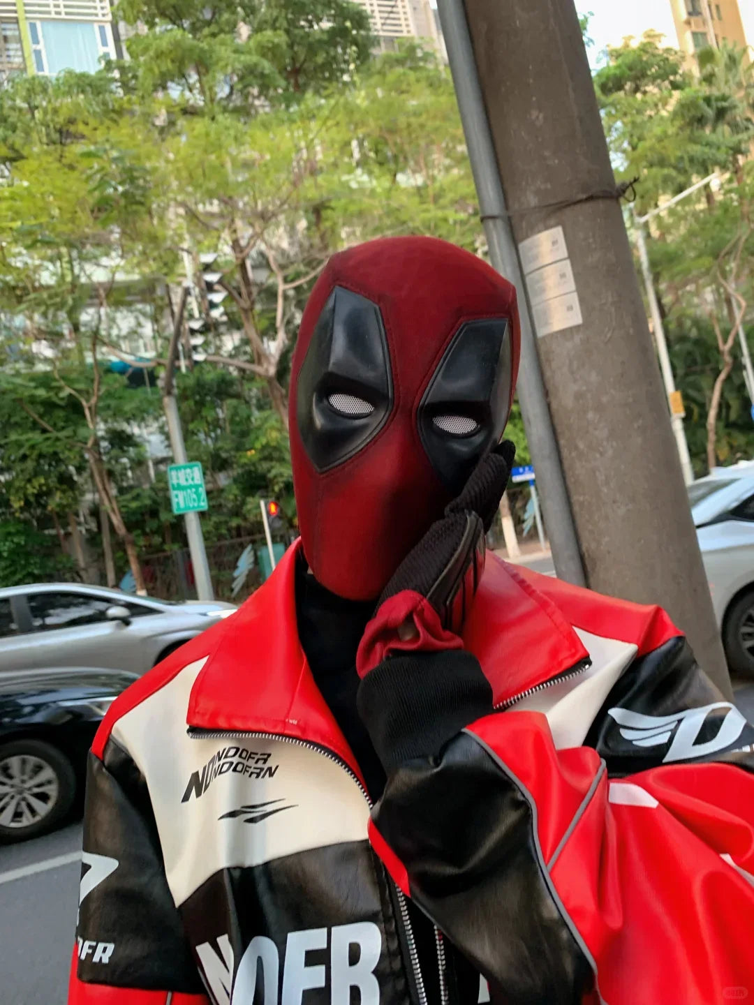 Deadpool Masquerade Mask | 3D Face Shell Carnival Cosplay Cosplay Masks & Helmets - The Eezee Shop