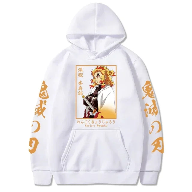 Demon Slayer Graphic Hoodie | Unisex Sports Sweatshirt Hoodies & Sweatshirts - The Eezee Shop