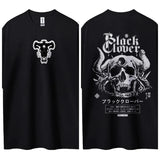 Black Clover T-shirt Men's Casual Round Neck T-shirt Anime Tshirts - The Eezee Shop