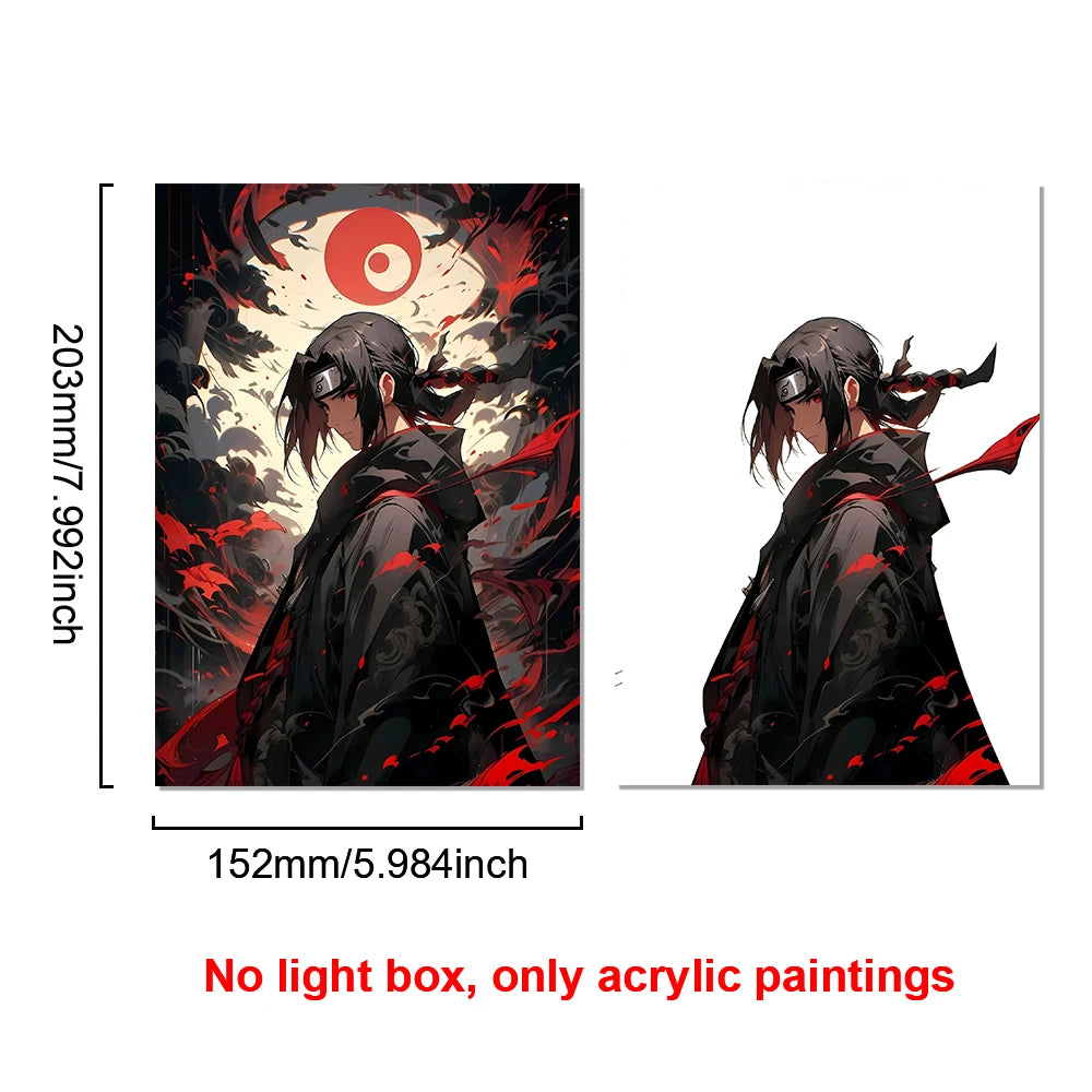 Naruto Light Painting LED Frame | Anime Night Light Wall Decor Lamps & Night Lights - The Eezee Shop