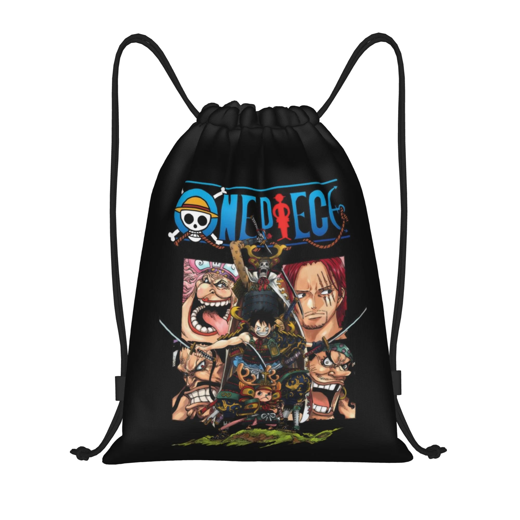 One Piece Drawstring Bag | Waterproof Luffy & Zoro Gym Sack Bags - The Eezee Shop
