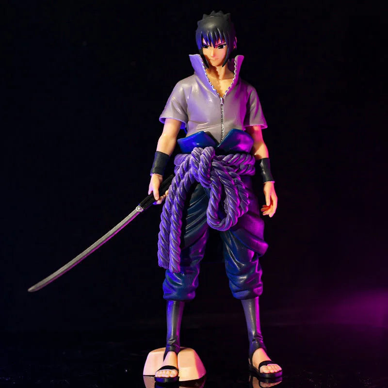 Naruto Shippuden Sasuke Uchiha PVC Action Figure 29cm Anime Collectible Statue Anime Figure - The Eezee Shop