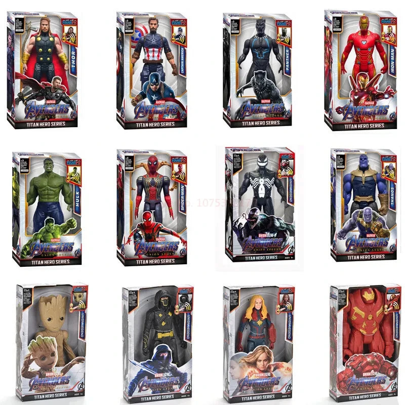 Avengers 30cm Light & Sound Action Figure | Kids Superhero Toy Collectible Figures - The Eezee Shop