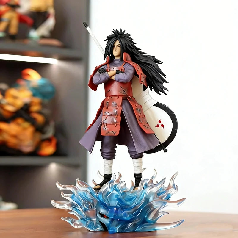 Naruto Shippuden Madara Uchiha GK Action Figure Gatekeeper Light-Up Collectible Statue Anime Figure - The Eezee Shop