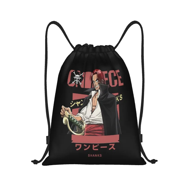 One Piece Drawstring Bag | Waterproof Luffy & Zoro Gym Sack Bags - The Eezee Shop