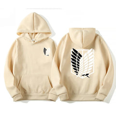 Attack on Titan Men's Hoodie Anime Hoodies Men Women Streetwear Pullover Harajuku Shingeki no Kyojin Hoodies Sweatshirt Clothes Hoodies Series - The Eezee Shop