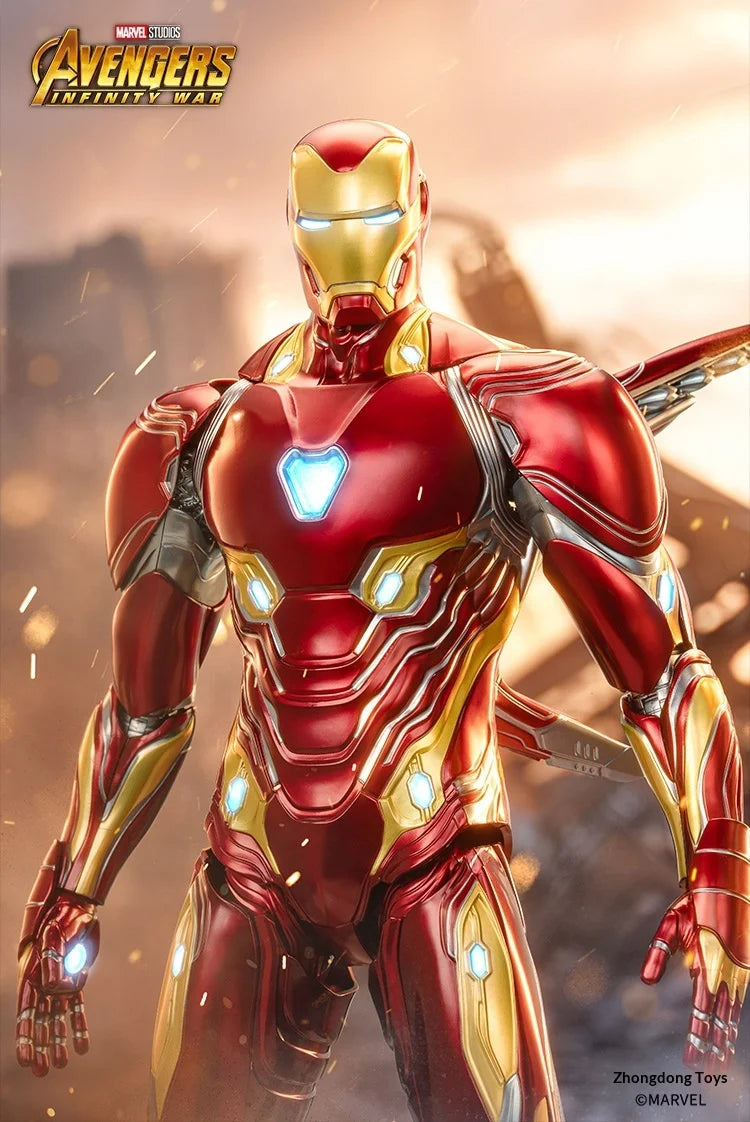 Iron Man MK50 36cm Light-Up Figure | Movable Collectible Collectible Figures - The Eezee Shop