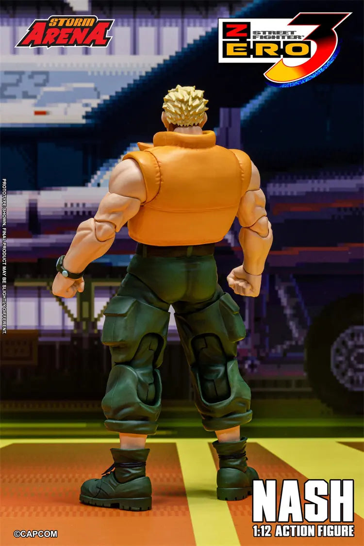 Street Fighter Nash & Charlie 1/12 Figure | 6" Collectible Collectible Figures - The Eezee Shop