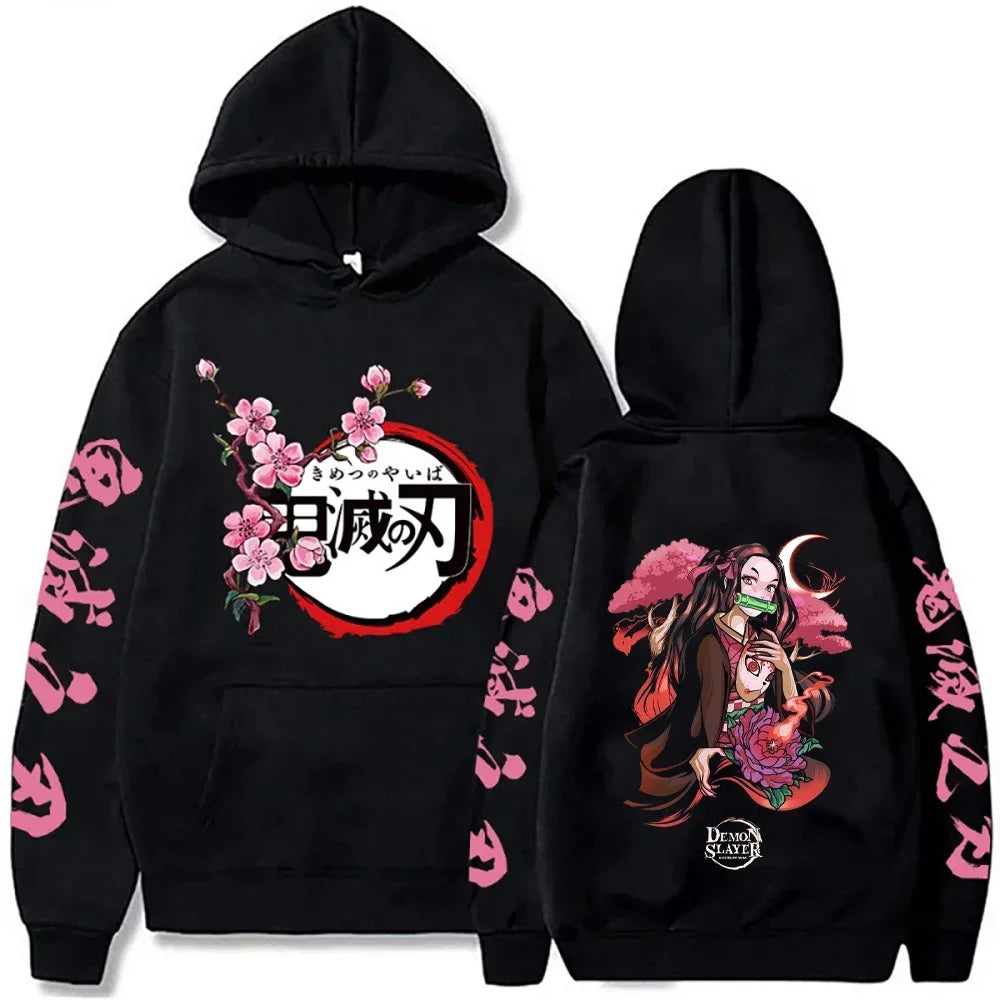 Demon Slayer Graphic Hoodie | Unisex Sports Sweatshirt Hoodies & Sweatshirts - The Eezee Shop