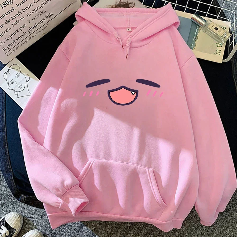 Takodachi Face Hoodie | Hololive Kawaii Unisex Sweatshirt Hoodies & Sweatshirts - The Eezee Shop