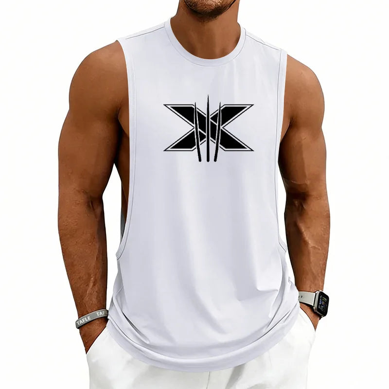 Wolverine Gym Tank Top | Men's Sleeveless Muscle Vest Gym & Compression Wear - The Eezee Shop