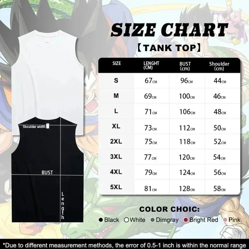 Monkey D. Luffy One Piece Cotton Tank Top Anime Tshirts - The Eezee Shop