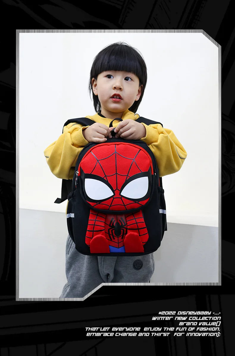Spider-Man & Iron Man Kids Backpack | 3D Print School Bag Backpacks - The Eezee Shop
