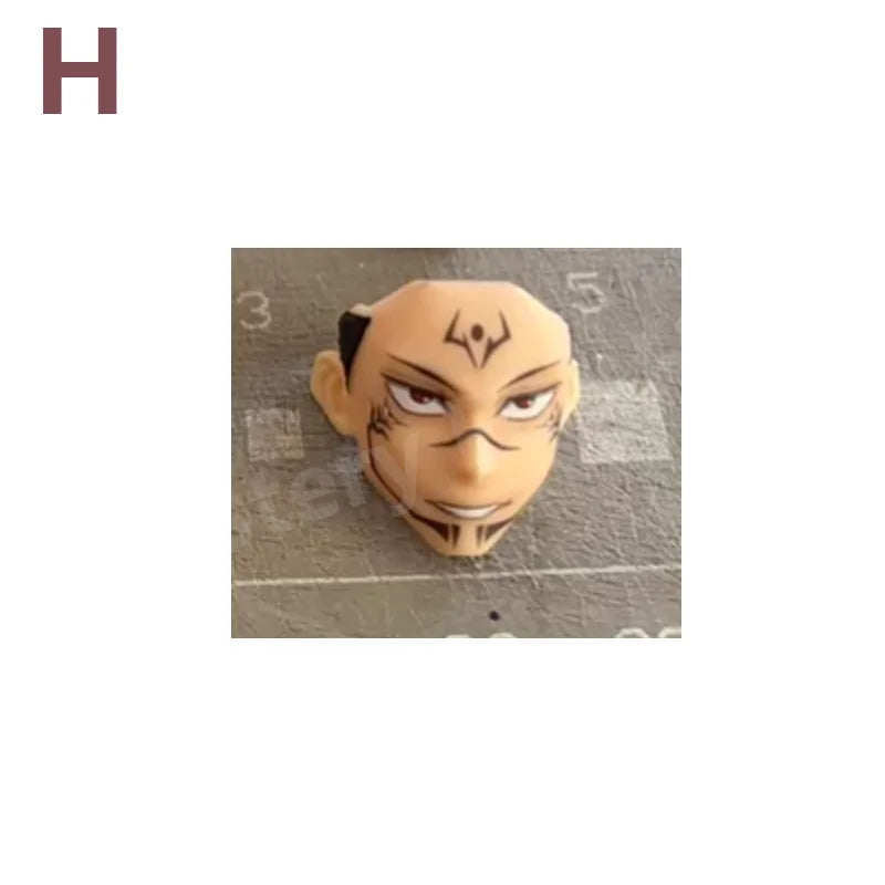 Yuji Itadori Articulated Figure | Sukuna Head & Black Outfit Collectible Figures - The Eezee Shop